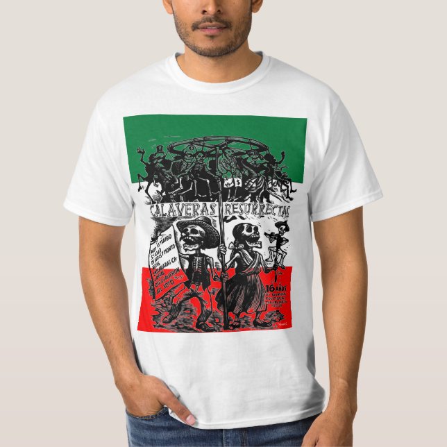 Camiseta Dia de los Muertos (Frente)