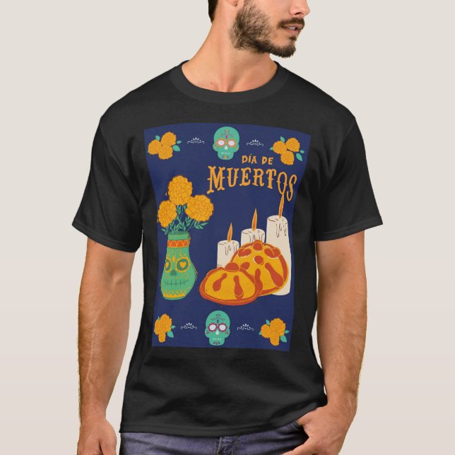 CAMISETA DIA DE LOS MUERTOS (Frente)