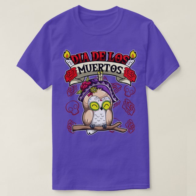 Camiseta Dia De Los Muertos (Frente do Design)