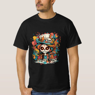 Camiseta Dia De Los Muertos, Arte Solúvel