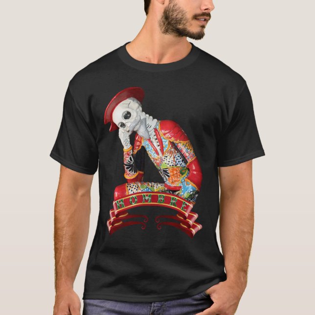 Camiseta Dia de los Muertos Calavera Hombre (Frente)