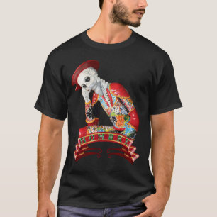 Camiseta Dia de los Muertos Caveira Homem