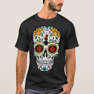 Camiseta Dia de Los Muertos Costume Sugar Skirt Men W