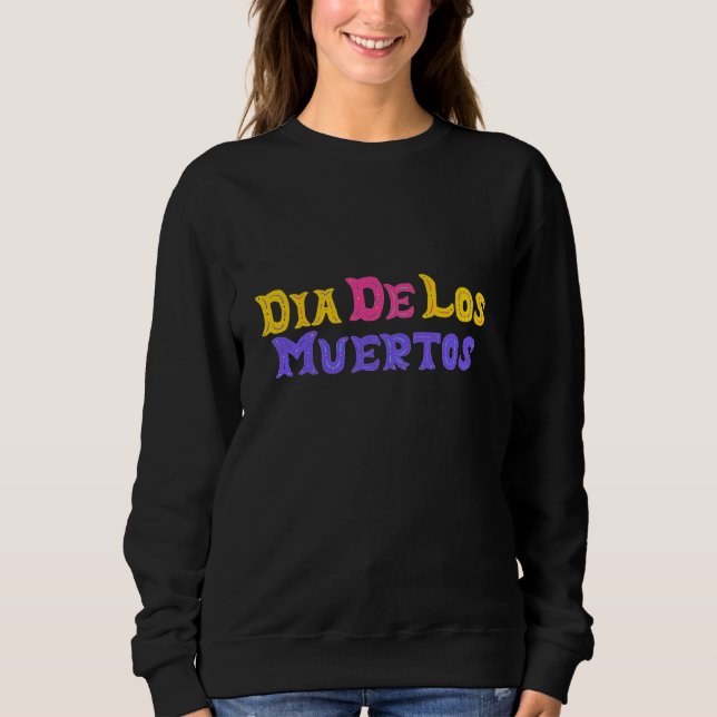 Camiseta Dia De Los Muertos Design (Frente)
