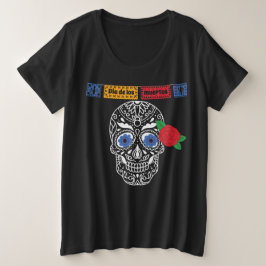 Camiseta Dia De Los Muertos Sugar Skull