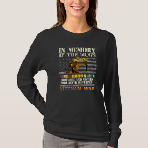 Camiseta Dia de Memória dos Veteranos da Guerra do Vietnã d