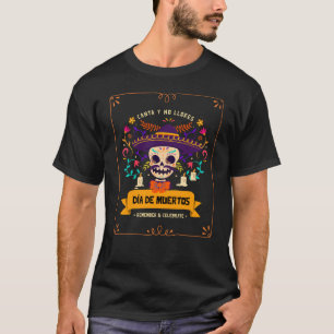 Camiseta Dia de muertos - dia do crânio dos mortos