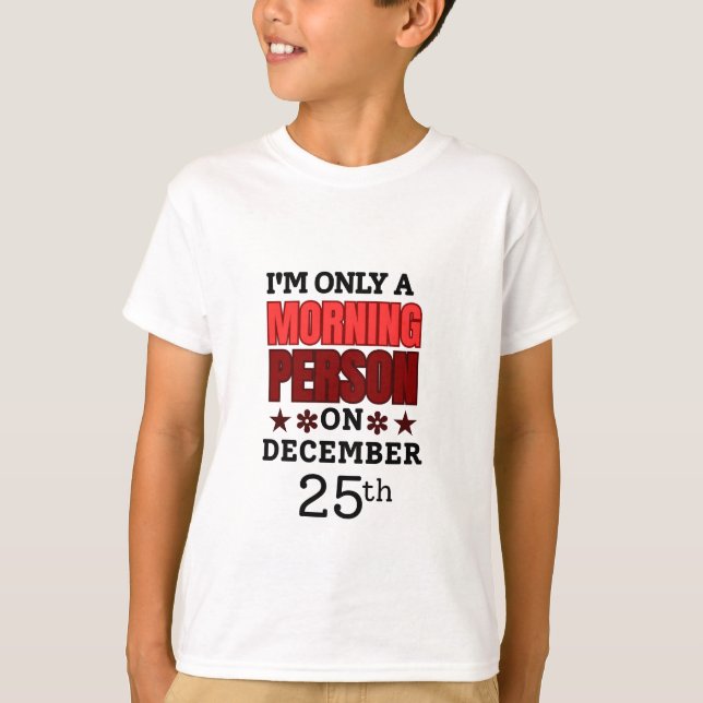 Camiseta Dia de Natal (Frente)