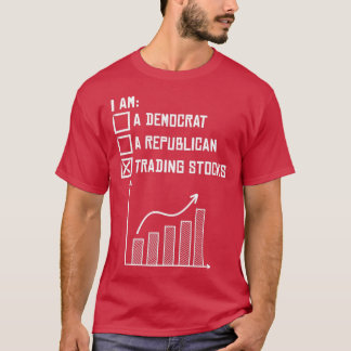 Camiseta Dia de Negociação Bolsa Dia do Mercado Comercializ