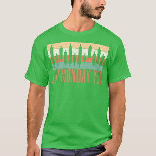 Camiseta Dia de Negociação É Segunda-Feira Ainda Mercado De