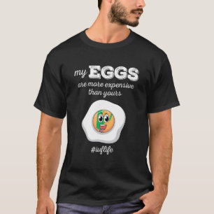 Camiseta Dia de Obtenção de Ovos de Ivf Engraçado Dia de Tr