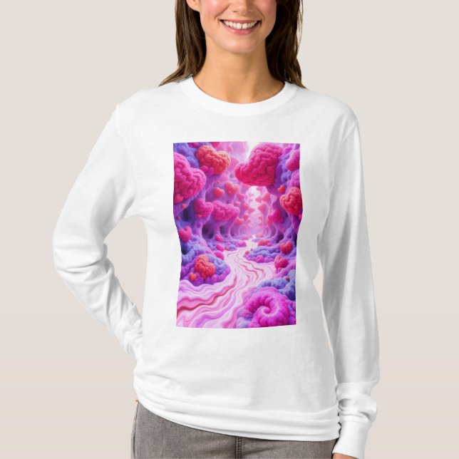 Camiseta Dia de os namorados (Frente)