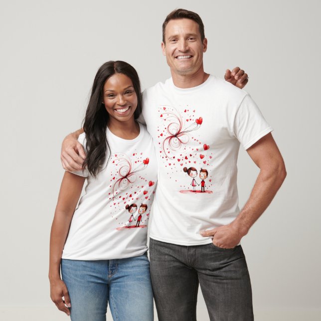 Camiseta Dia de os namorados 2025 (Unissex)