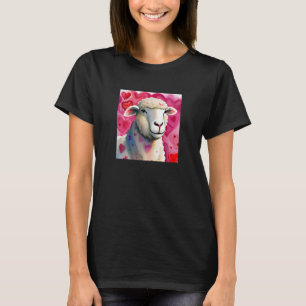 Camiseta Dia de os namorados Amor Coração Cardíaca Namorada
