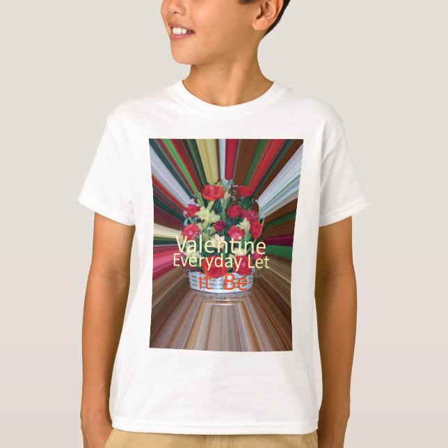Camiseta Dia de os namorados Art (Frente)
