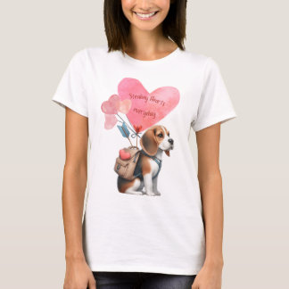 Camiseta dia de os namorados Beagle