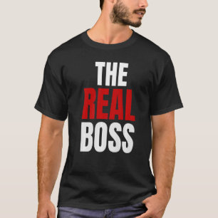 Camiseta Dia de os namorados Bonito De Chefe Real Para Cora