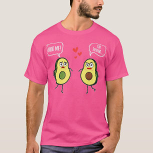 Camiseta Dia de os namorados casal Me Abraçando Engraçadas 
