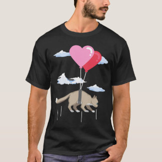 Camiseta Dia de os namorados Cat Cute Persa