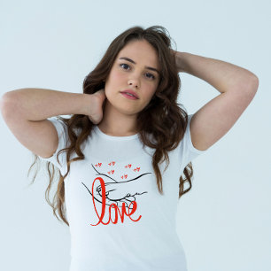 Camiseta Dia de os namorados Cat Love