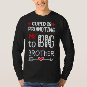 Camiseta Dia de os namorados Cupido Está Me Promovendo Para