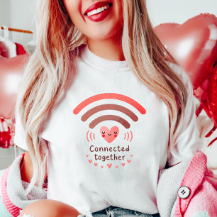 Camiseta Dia de os namorados de Amor Moderno