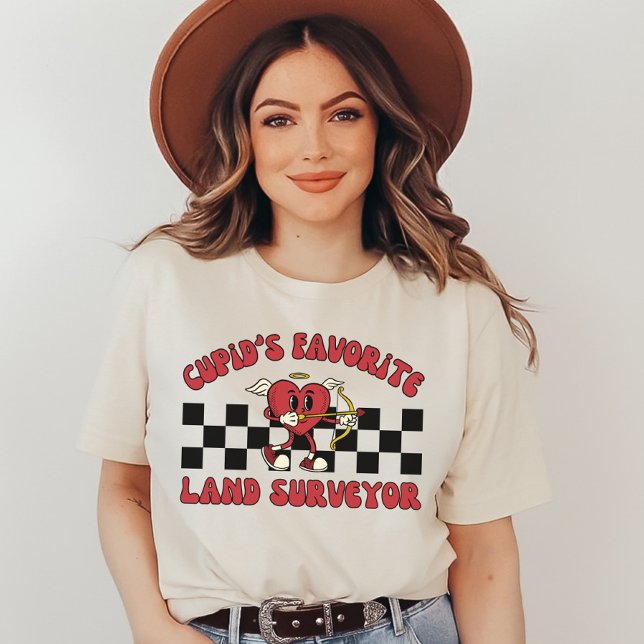 Camiseta Dia de os namorados de Cartografia do namorados La (Criador carregado)