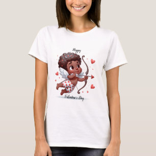 Camiseta Dia de os namorados de Cupido