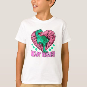 Camiseta Dia de os namorados de Dinossauro Engraçado para C
