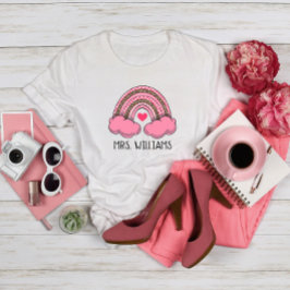Camiseta Dia de os namorados de Professores do Arco-Íris Ro