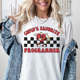 Camiseta Dia de os namorados do programador, Nerd do comput