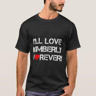 Camiseta Dia de os namorados Eu Adorarei Kimberly Para Semp