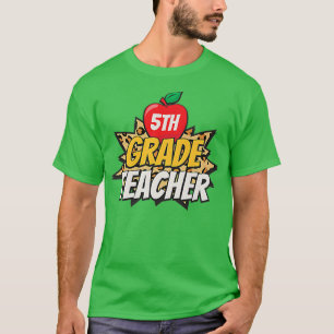 Camiseta Dia de os namorados Grau 5 de Apreciação de Profes