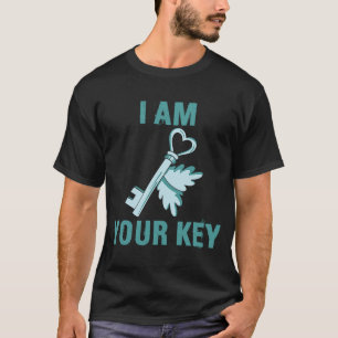 Camiseta Dia de os namorados Lock and Key Men Women Husband