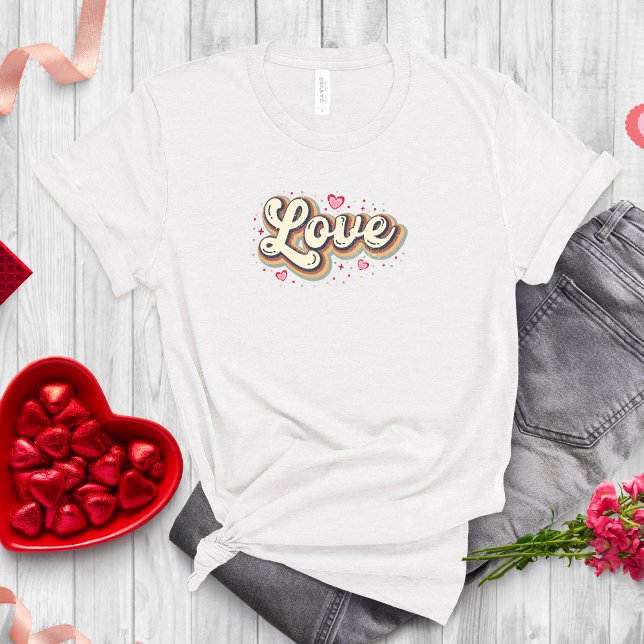 Camiseta Dia de os namorados Love (Criador carregado)