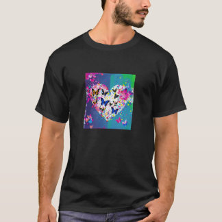 Camiseta Dia de os namorados Love Heart Namorada Fiancée