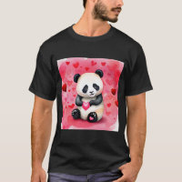 Dia de os namorados Love Heart Panda Namorada Fian