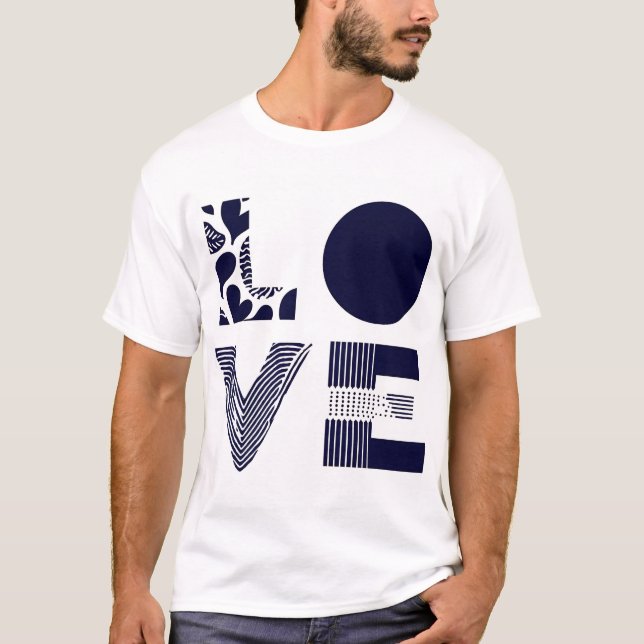Camiseta Dia de os namorados Love Premium (Frente)