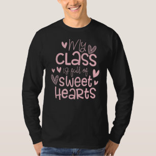Camiseta Dia de os namorados Meu Cheio De Classe De Mulher