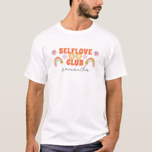 Camiseta Dia de os namorados Retro do Clube Selflove