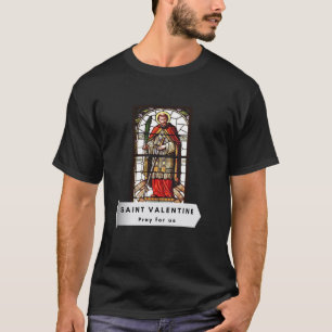 Camiseta Dia de os namorados rua Namorados Católico Christi
