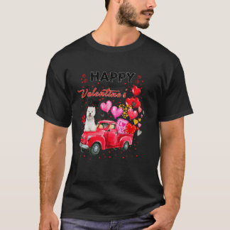 Camiseta Dia de os namorados Vermelho e Bonito, de Costume