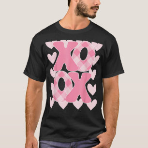 Camiseta Dia de os namorados XoXo XoXo Vibes de Amor Retros