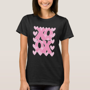 Camiseta Dia de os namorados XoXo XoXo Vibes de Amor Retros