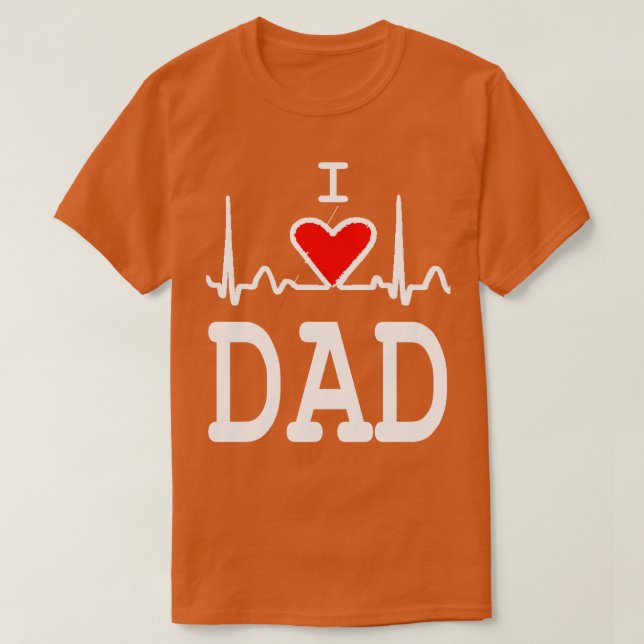 Camiseta Dia de os pais (Frente do Design)