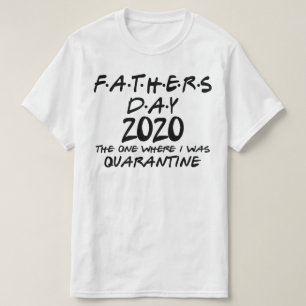 Camiseta dia de os pais 2020 em quarentena