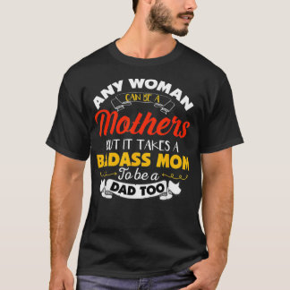 Camiseta Dia de os pais Aniversário Solteiro Mãe 