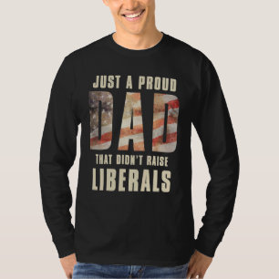 Camiseta Dia de os pais apenas um Pai orgulhoso que não lev