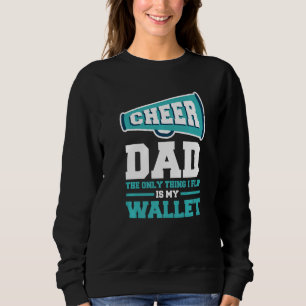 Camiseta Dia de os pais Cheer Pai A Única Coisa Que Eu Sacu
