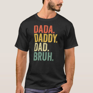 Camiseta Dia de os pais Dada Pai Bruh